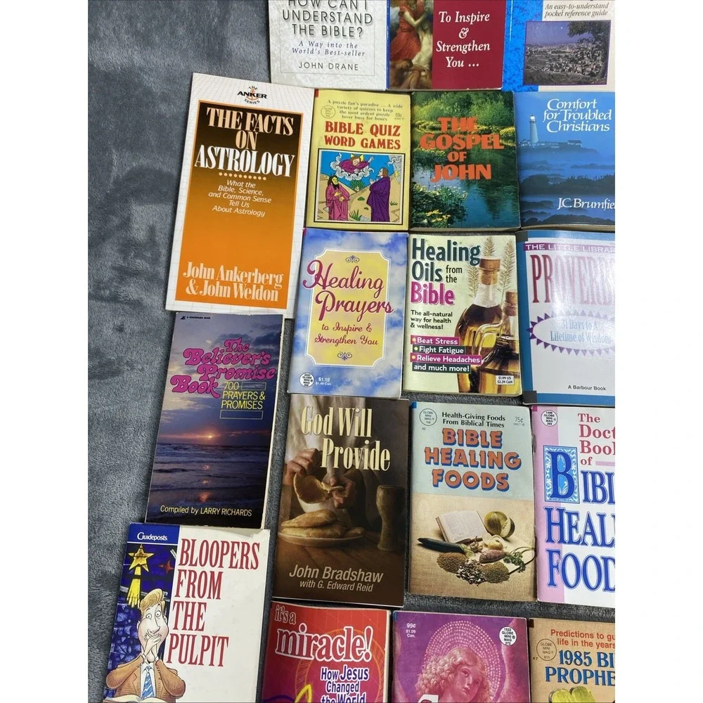 Vtg Christian Mini Book Booklet Lot Of 69 Inspirational Religious Healing Prayer